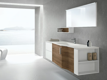 STR8 109 - Wall-mounted vanity unit with drawers by Gruppo Geromin - view 2